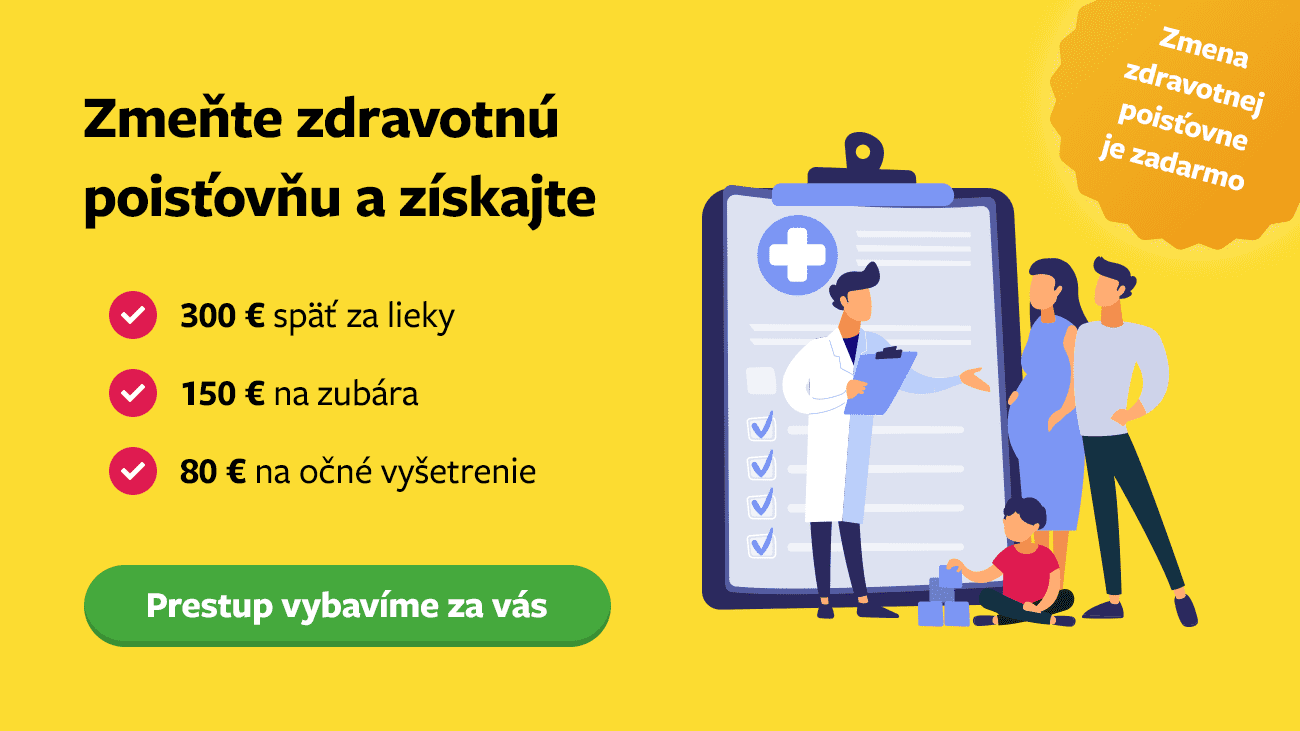 Zmeňte zdravotnú poisťovňu a získajte mnoho benefitov