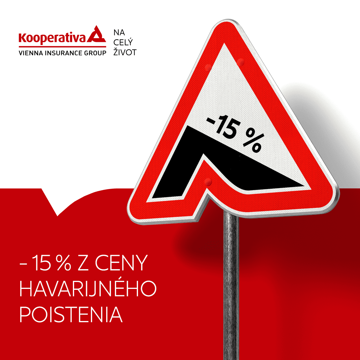 -15 % z ceny havarijného poistenia