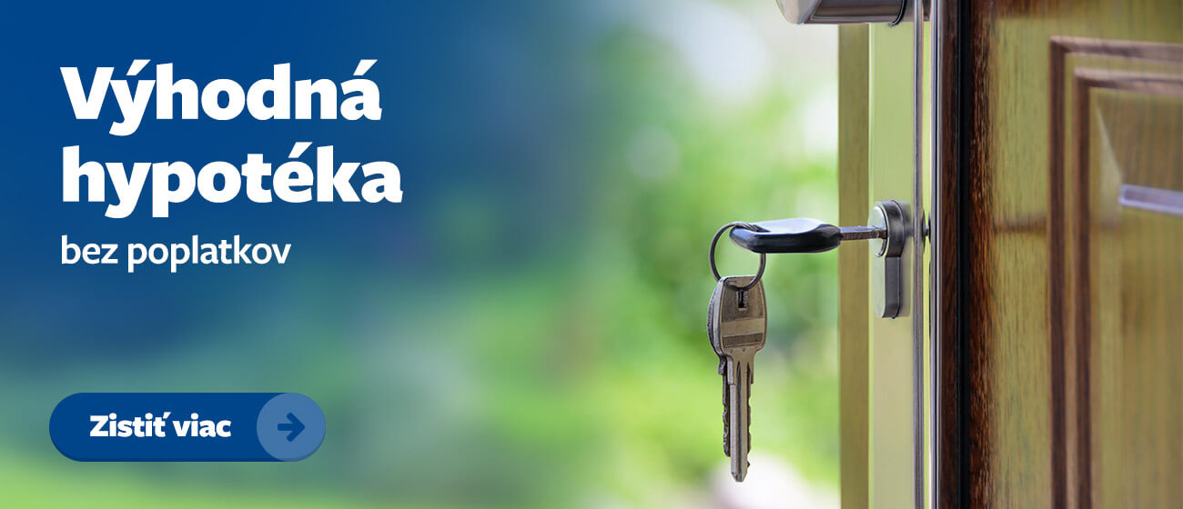 Výhodná hypotéka online
