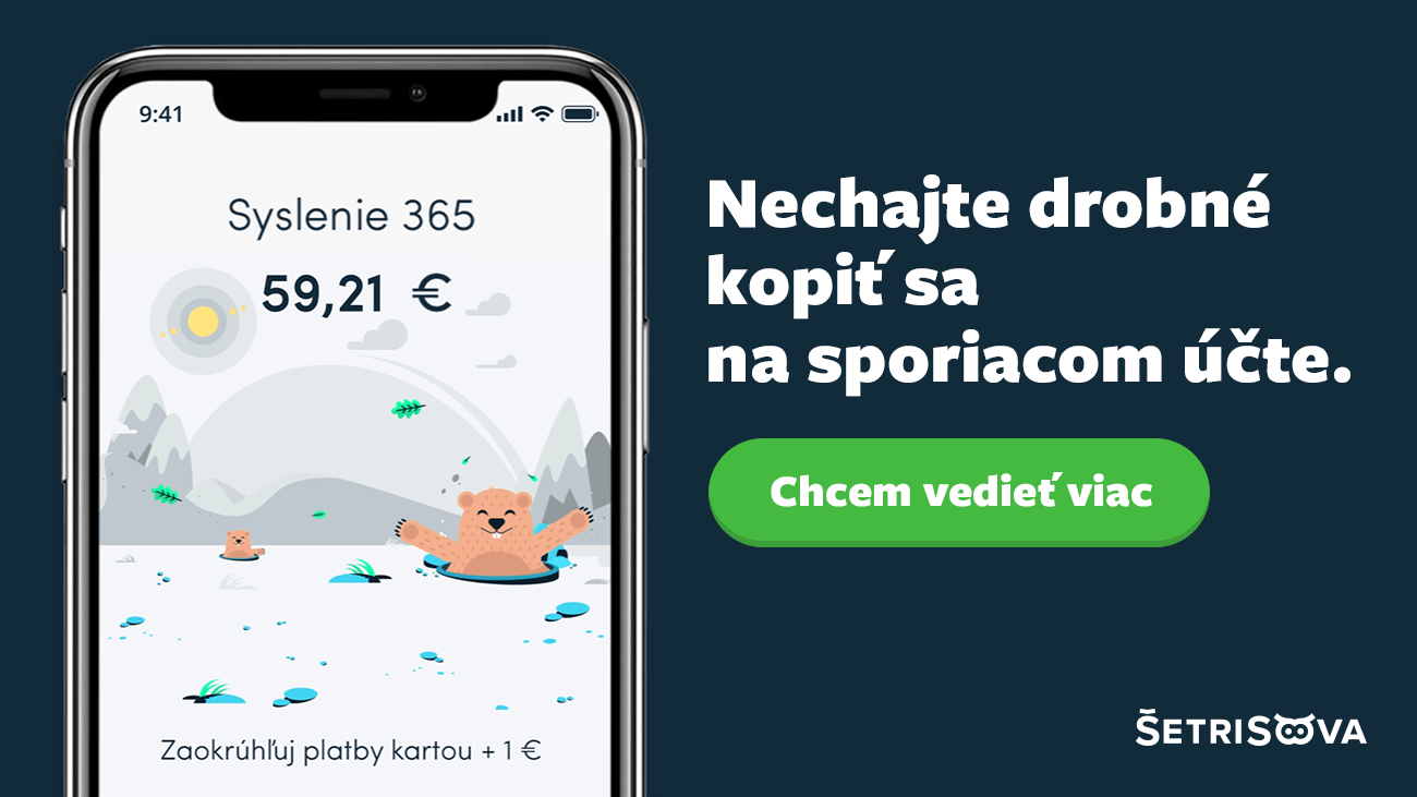 Nechajte drobné kopiť sa na sporiacom účte