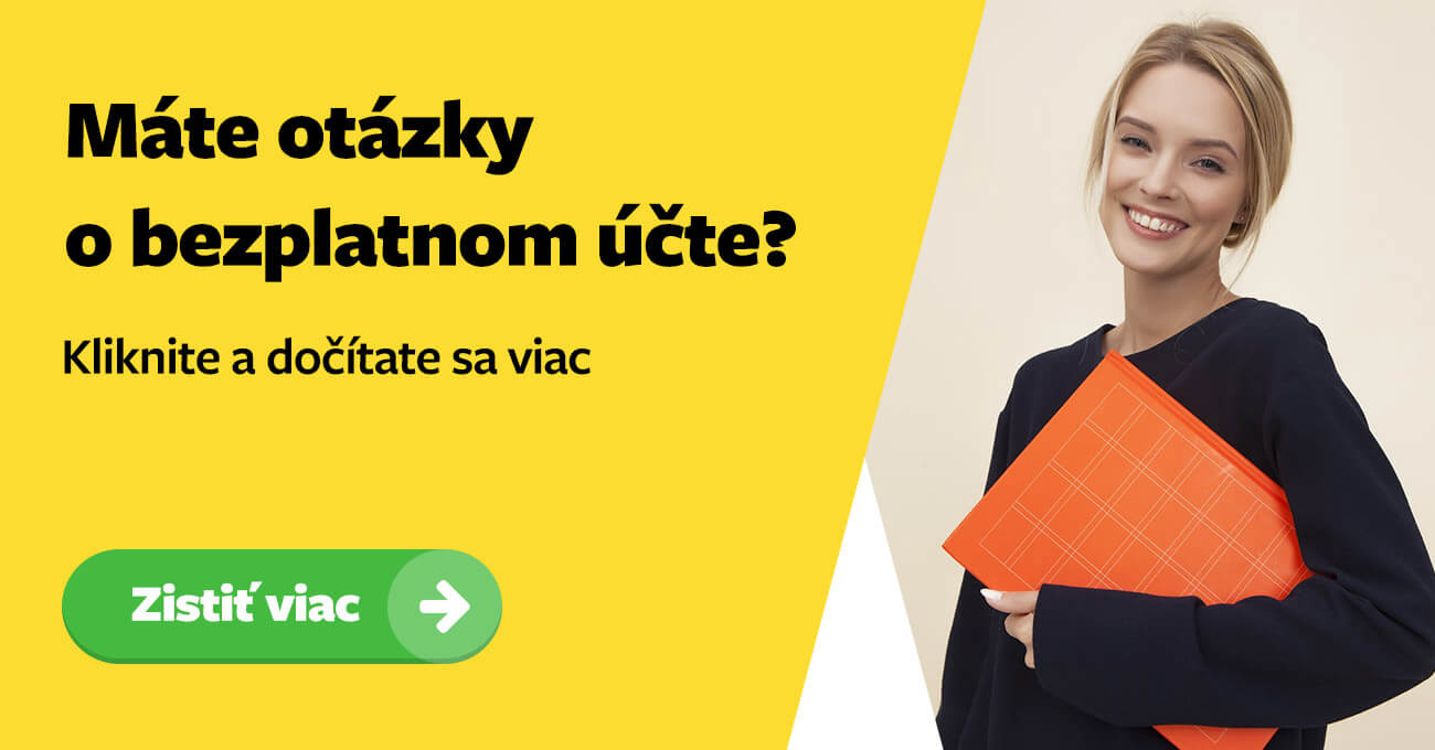 Účet a platobná karta zadarmo